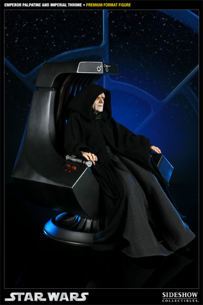 Emperor Palpatine and Imperial Throne Premium Format Figure