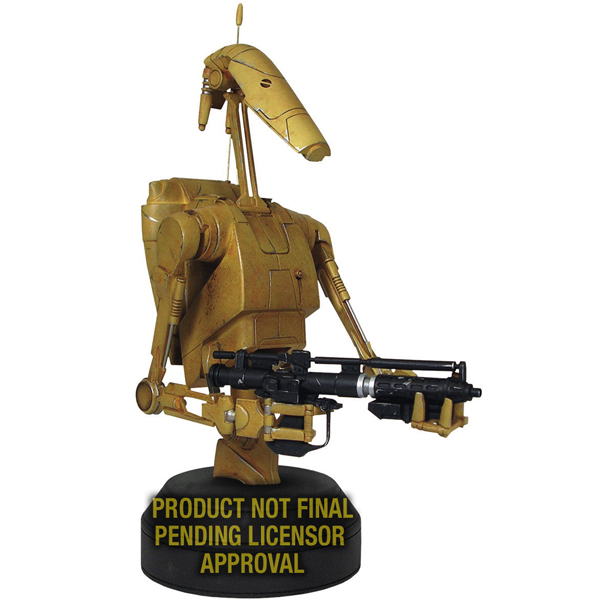 Star Wars Battle Droid Mini Bust