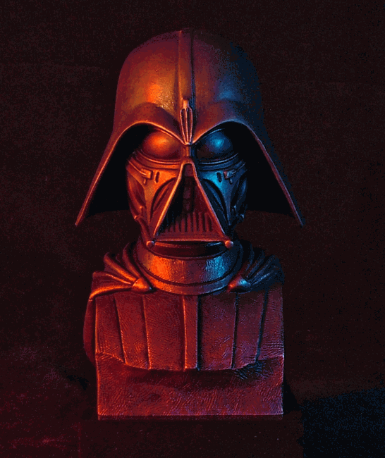 Star Wars Darth Vader McQuarrie Bronze Bust Star Wars Darth Vader McQuarrie Bronze Bust