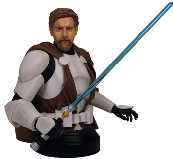 Star Wars Obi-Wan in Clone Trooper Armor Mini Bust