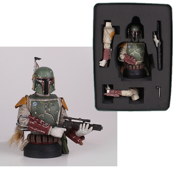 SDCC 2013 Exclusive Star Wars Boba Fett Deluxe Mini Bust