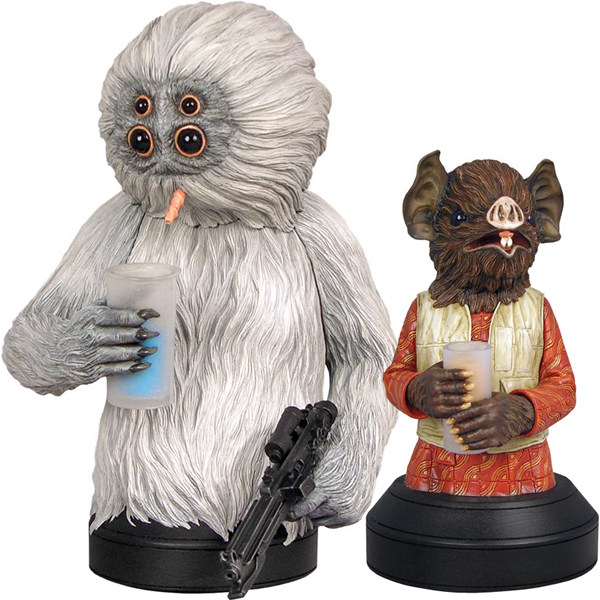 Star Wars Kabe and Muftak Mini Busts